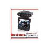 HD720P H.264 6pcs IR Vehicle Video Recorder Portable Car DVR B703E