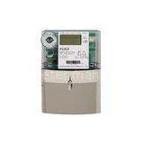 PC Plastic Secure Single Phase Energy Meter , kilowatt hour meter with BS / DIN layout