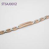 Men Metal Alloy Fashion Titanium Steel Bangle Gift Bracelet thumbnail-2