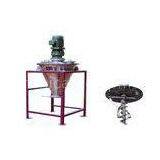 Jacket Small Mixing Machine / Screw Pastes Powder Mixing Machine