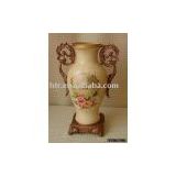 hand-painted vase,