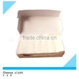 2014 Hot Sale Grade 50 Cheesecloth 70 Yards Box 36" Wide 100% Natural Cotton White Cheese Cloth Fabric Wholesale