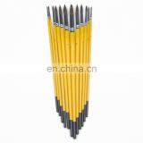 Long Coloured Handle Horse Hair Brush, Round, #1~12
