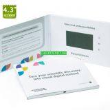 Hot Sale 7'' Video Brochure/ Video Book/ Video Card in Print Company Brochure thumbnail-5