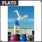Huge Waving Air Dancer With Football Legs/ White Moving Inflatable Air Dancer for Display thumbnail-1