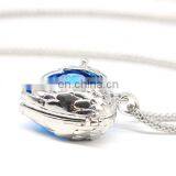 Pure Handmand Oil Bottle Heart Necklace thumbnail-3