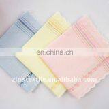 Exquisite 100% Cotton Solid Handkerchiefs for Graceful Lady thumbnail-1