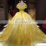 Cinderella Princess Floor-length High Quality Sexy Wedding Evening Dresses/charming Attacted Eyes See Back Wedding Evening Dress thumbnail-5