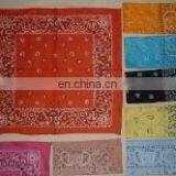 Printed Cotton Bandana thumbnail-3