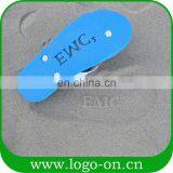 2015 New Design Beach Rubber Custom Printed Flip Flops