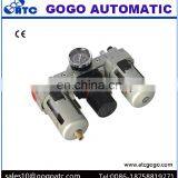 Pneumatic Source Treatment Units Filter+regulator Lubricator AC2010-02 1/4 Inch Air Filter SMC Type AC Series FRL Combination thumbnail-3