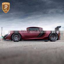 Auto Accessories Kit Carbon Fiber Front Bumper Rear Bumper Side Skirts Spoiler for McL-aren 650S Modification LB Wide Body Kit thumbnail-2