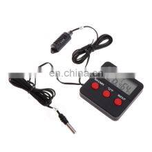 Digital Incubator Fish Temperature and Humidity Meter Thermometer Aquarium Digital, Reptile Humidity Meter With Remote Sensor thumbnail-2