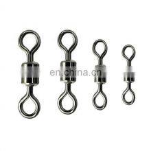 1000PCS Stainless Steel Fishing Swivel Sizes Solid Connector Ball Bearing Snap Fishing Swivels thumbnail-1