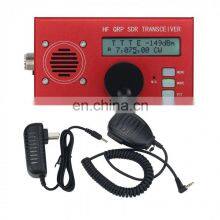 USDX USDR HF QRP SDR Transceiver SSB/CW Transceiver 8-Band 5W DSP SDR Black Shell With Mic thumbnail-2