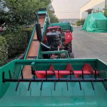 Household large self-propelled corn thresher double fan bract machine automatic feeding saves time and labor