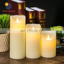 CE ROHS On/off Switch Flameless Home Decoration Parties Pillar Scented Candl LED Candle Set thumbnail-2