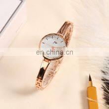 JW 6320 Chinese Lady Hand Watch Stainless Steel Slim Strap Analog Quartz Cheap Charm Women Rose Gold Watches thumbnail-2