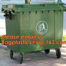 Galvanized Steel Waste, Garbage Wheelie Bin, Trash Can, Pallets, Crates, Distribution Containers, Sleeve Box thumbnail-3