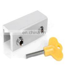 Aluminum Alloy Door and Window Stopper Security Child Safety Lock Sliding Window Lock for Kids Anti-theft Limiter