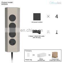 UK Socket for Kitchen Corner With Stainless Steel Frame thumbnail-3