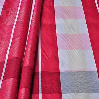 Red polyester polypropylene composite mattress fabric