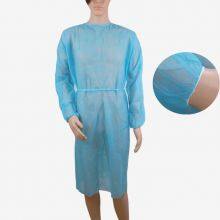 Protective Healthcare Workers Patients PP Nonwoven Disposable Isolation Gown thumbnail-4