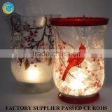 New Glass Crafts Candle Holders Handmade thumbnail-4
