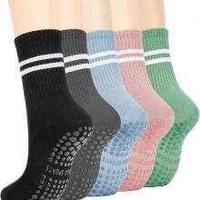 Non Slip Socks Pilates Socks with Grips for Women Yoga Socks Barre Socks