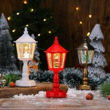Customizable Water-Filled Hexagonal Christmas Lamps - Luminous Ornaments for Holiday Gifting thumbnail-3