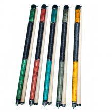 KB134 High Quality 1/2 Split 13mm Stainless Steel Shaft Wrap Grip Factory Direct Sale High-End Pool Cue for Game Room Maple thumbnail-2