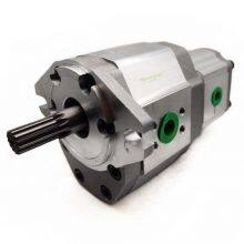 CBQT Hydraulic Double Gear Pump CBQT-F30/F10-AF High Pressure Gear Oil Pump Loader Oil Pump thumbnail-1