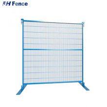 Customized Galvanized Outdoor Portable Metal 6 Feet * 10 Feet Canada Style Base Construction Site Temporary Fence Panel thumbnail-2