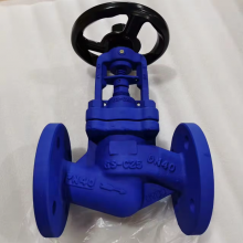 DIN PN16 PN25 PN40 Cast Iron Bellows Globe Valve Ductile Iron GG25 GGG50 2in Flange Globe Valve Supplier thumbnail-1