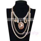 Wholesale Crystal Jewellery Latest Design Beads Necklace thumbnail-5