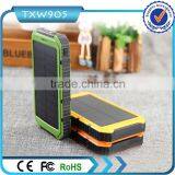 10000mAh Solar Panel Power Bank Mobile Power Bank With Dual USB thumbnail-2