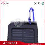 2015 New Product Abs Outdoor 5000mah Portable Waterproof Solar Power Bank for Mobile Phone thumbnail-5