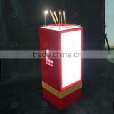 cosmetic display for eye shadow, exhibition show table, display for tights