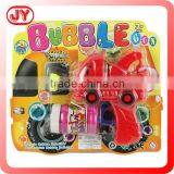 Popular kids toy friction power blowing bubble gun