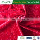 Wholesale Embossed Lycra 95 Polyester Velour Fabric