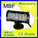 36W Off-road LED Light Bar Double Row LED Light Bar Engineering Vehicle LED Light Bar