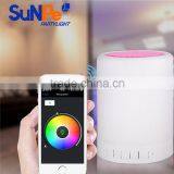 Cheap Mini Bluetooth Smart Table Lamp Music Speaker 2016 thumbnail-6