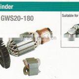 GWS20-180 Armature of Angle Grinder of Power Tools
