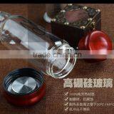 Crystal Glass Rider Glass With Cover Seal Creative Portable Car Cup of Hot Tea Cup thumbnail-4