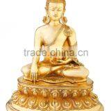 Buddha Sitting With Bowl on Base 22" thumbnail-1