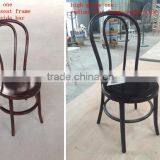Hotel furniture event cheap wood resin pp crystal plastic thonet chair