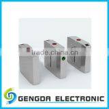304 Stainless Steel RS485 High Sensitive Access Control Retractable Flap Barrier Turnstile Mechanism