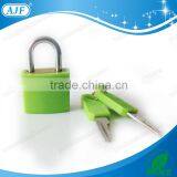 AJF Hot Selling Travel Cyan Color Beautiful Padlock