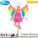 DJ-SD-005 Children Inflatable Butterfly Wings Nuts Wings - Butterfly Girl Inflatable Wings - Angel (Illuminated) Quality Choice thumbnail-3