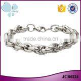 Fashionable Jewelry Simple Style Natural Color 316l Stainless Steel Men Bracelet Supplier's Choice thumbnail-1